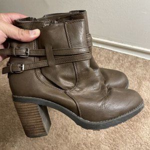 Diba Boots Women’s 9M Authentic Leather Brown